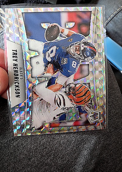 2025 Panini Mosaic #1 Trey Hendrickson — front
