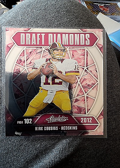 2012 Panini Absolute Football Draft Diamonds #DD-NCS Kirk Cousins — front