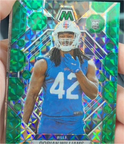 2023 Panini Mosaic #317 Dorian Williams — front