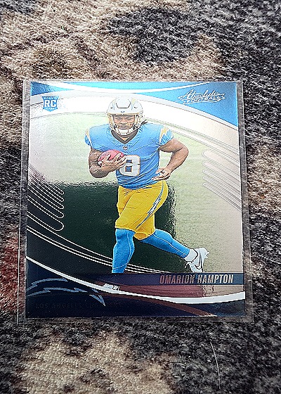 2025 Panini Absolute #166 Omarion Hampton — front