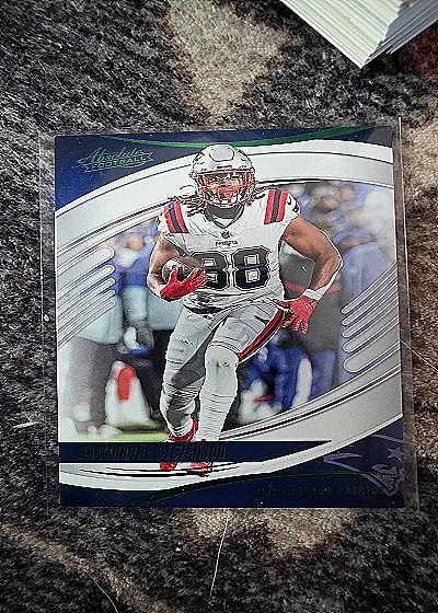 2025 Panini Absolute Football #38 Rhamondre Stevenson — front