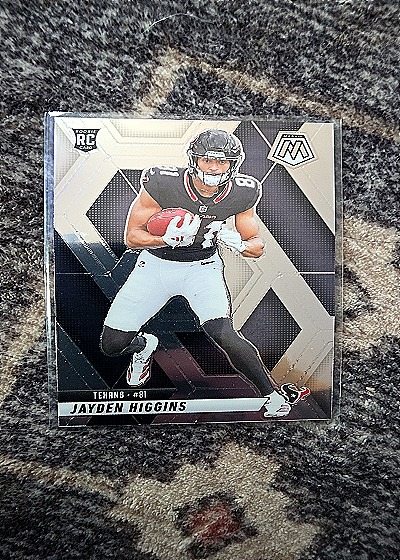 2025 Panini Mosaic #346 Jayden Higgins — front
