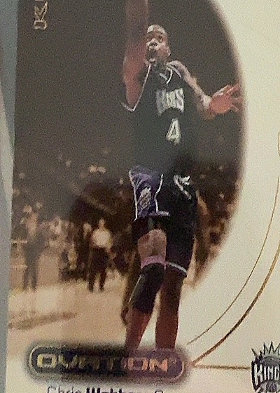 2000-01 Upper Deck Ovation #4 Chris Webber — front