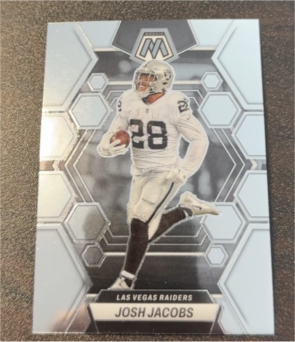 2023 Panini Mosaic #119 Josh Jacobs — front