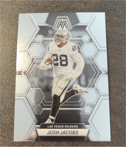 2023 Panini Mosaic #119 Josh Jacobs — front