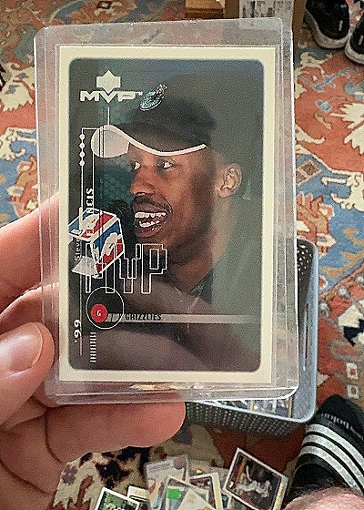 1999-00 Upper Deck MVP #210 Steve Francis — front