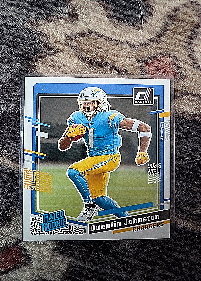 2023 Panini Donruss #353 Quentin Johnston Rated Rookie — front