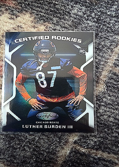2025 Panini Certified #CRK-LBN Luther Burden III — front