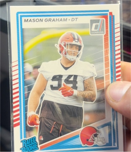 2025 Donruss #340 Mason Graham — front