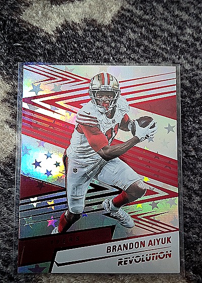 2025 Panini Revolution #119 Brandon Aiyuk — front