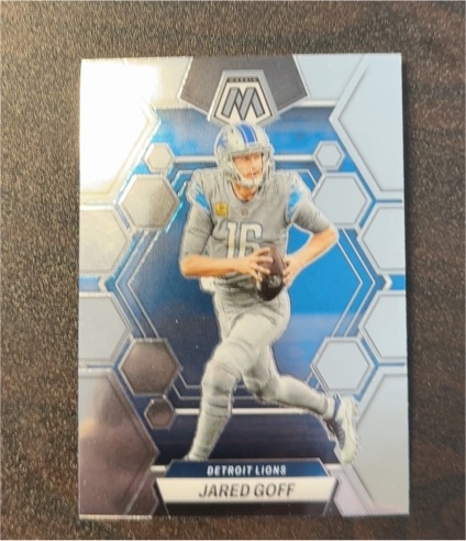 2023 Panini Mosaic #185 Jared Goff — front