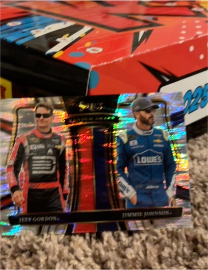 2025 Panini Select Racing Tandem Draft #2 Jeff Gordon Jimmie Johnson — front