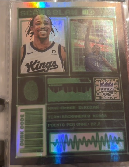 2025-26 Topps Scan & Slam #SS-22 DeMar DeRozan — front