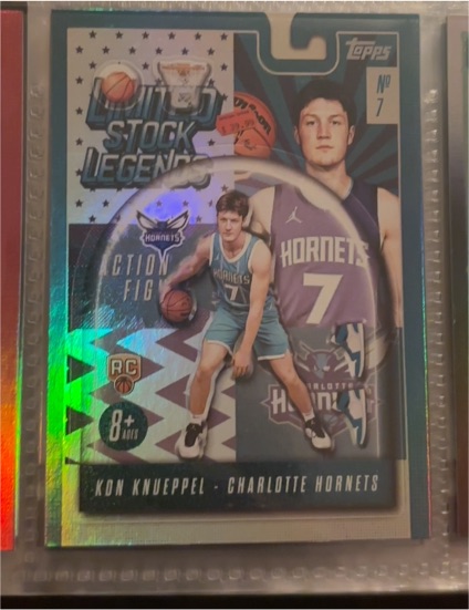 2025-26 Topps Limited Stock Legends #LST-4 Kon Knueppel — front