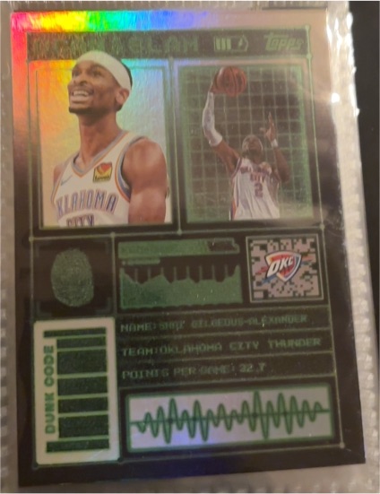 2025-26 Topps #SS-4 Shai Gilgeous-Alexander Scan and Slam — front