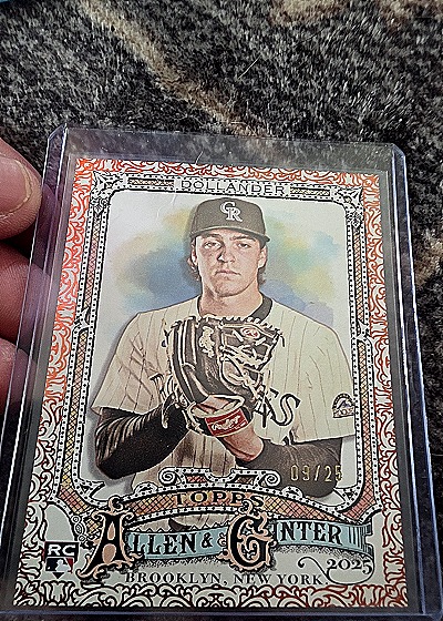 2025 Topps Allen & Ginter #217 Chase Dollander — front