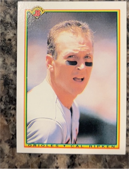 1990 Bowman #255 Cal Ripken — front