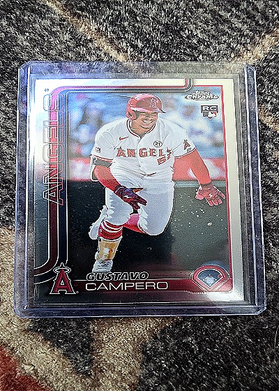2025 Topps Chrome #63 Gustavo Campero — front
