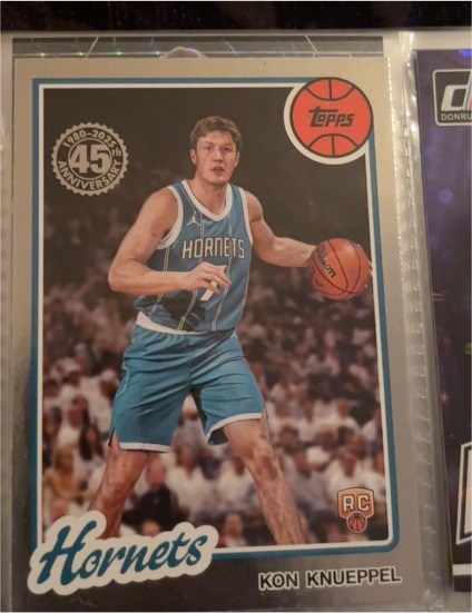 2025-26 Topps #80BK-53 Kon Knueppel 1980-81 Topps Basketball — front