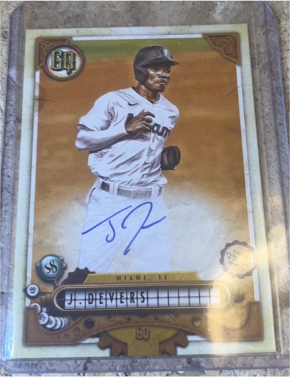 2022 Topps Gypsy Queen #GQA-JDE Jose Devers — front