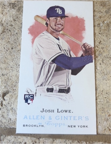 2022 Topps Allen & Ginter Mini #RDV-11 Josh Lowe — front