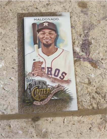 2022 Topps Allen & Ginter Mini Alex Maldonado — front