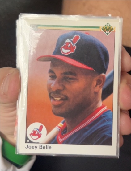 1990 Upper Deck #446 Joey Belle — front