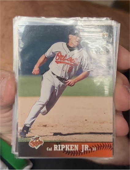 1996 Upper Deck Cal Ripken Jr. Milestones #1 — front