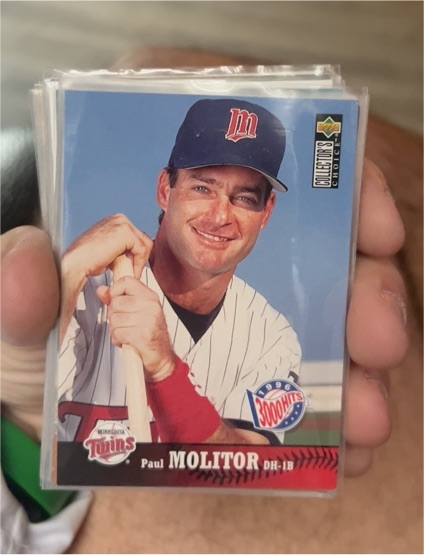 1997 Upper Deck Collector's Choice #155 Paul Molitor — front