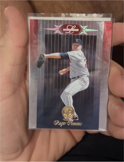1996 Leaf Limited #2 Roger Clemens — front