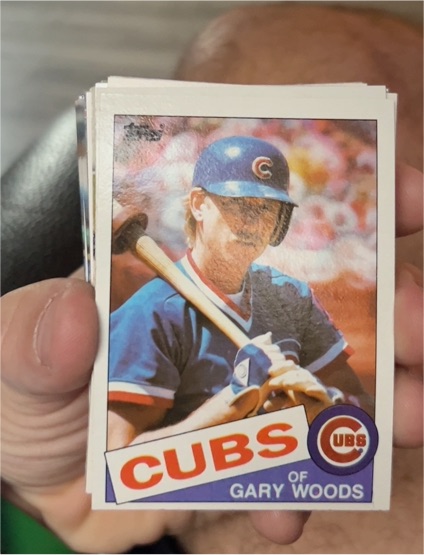 1985 Topps #46 Gary Woods — front
