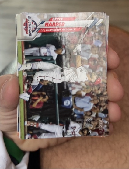 2020 Topps Update #U-279 Bryce Harper — front