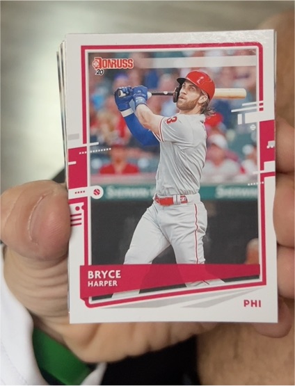 2020 Donruss #193 Bryce Harper — front