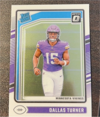 2024 Panini Donruss Optic #224 Dallas Turner — front