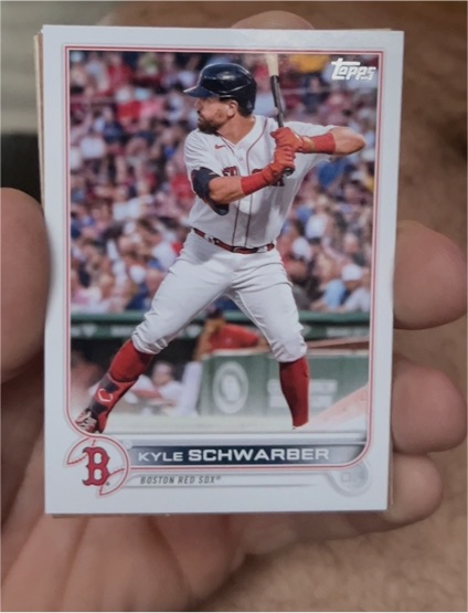 2022 Topps #216 Kyle Schwarber — front