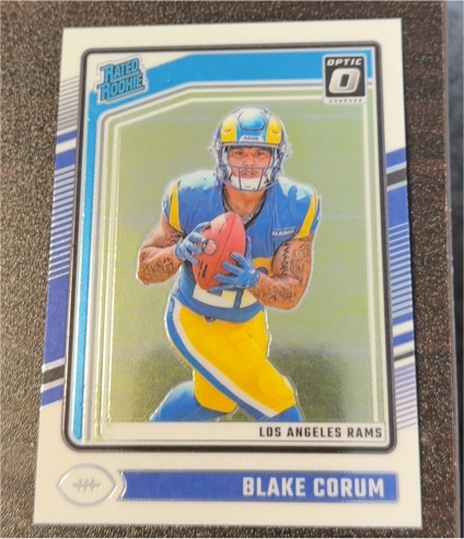 2024 Panini Donruss Optic #208 Blake Corum Rated Rookie — front