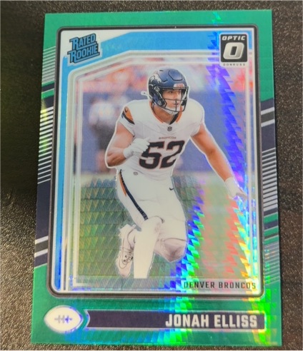 2024 Donruss Optic #257 Jonah Elliss — front