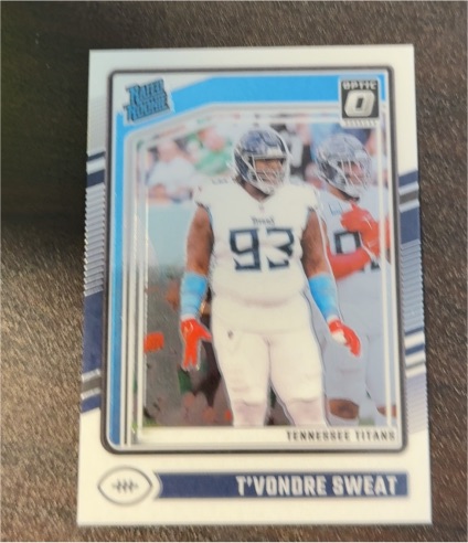 2024 Panini Donruss Optic #295 T'Vondre Sweat — front