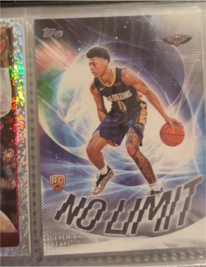 2025-26 Topps No Limit #NL-7 Jeremiah Fears — front