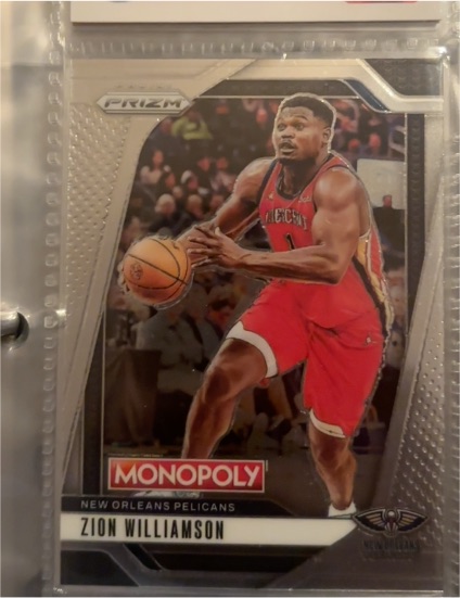 2024-25 Panini Prizm Monopoly #61 Zion Williamson — front