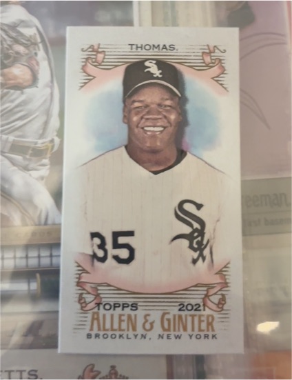 2021 Topps Allen & Ginter Mini #127 Frank Thomas — front