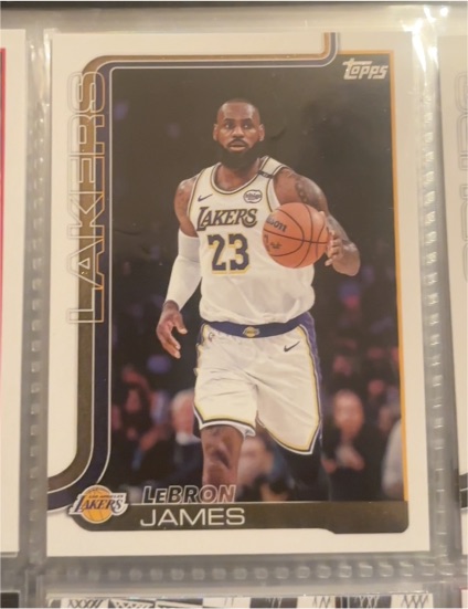 2025-26 Topps #150 LeBron James — front