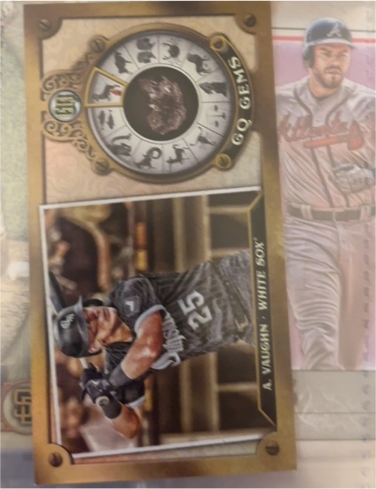 2022 Topps Gypsy Queen GQ Gems Minis #GGM-14 Andrew Vaughn — front