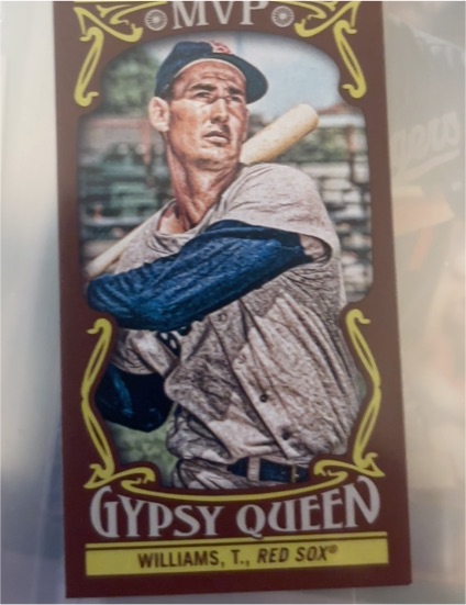 2016 Topps Gypsy Queen MVP Mini #MVPM-TW Ted Williams — front