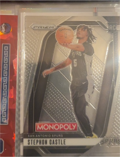 2024-25 Panini Prizm Monopoly #75 Stephon Castle — front