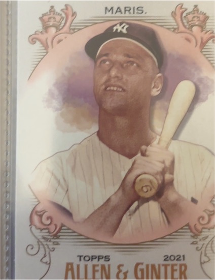 2021 Topps Allen & Ginter #235 Roger Maris — front