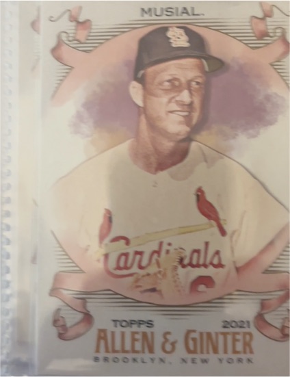 2021 Topps Allen & Ginter #84 Stan Musial — front