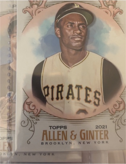 2021 Topps Allen & Ginter #11 Roberto Clemente — front