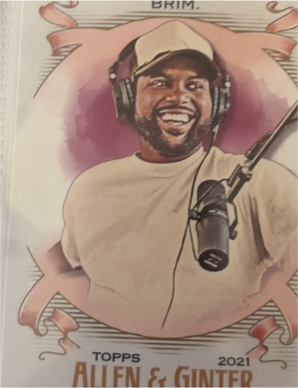 2021 Topps Allen & Ginter #267 Steelo Brim — front