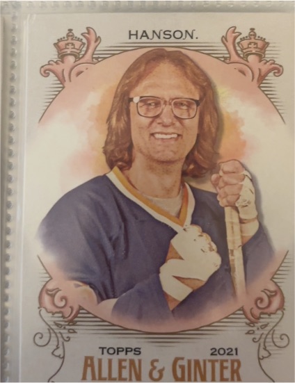 2021 Topps Allen & Ginter #275 Dave Hanson — front